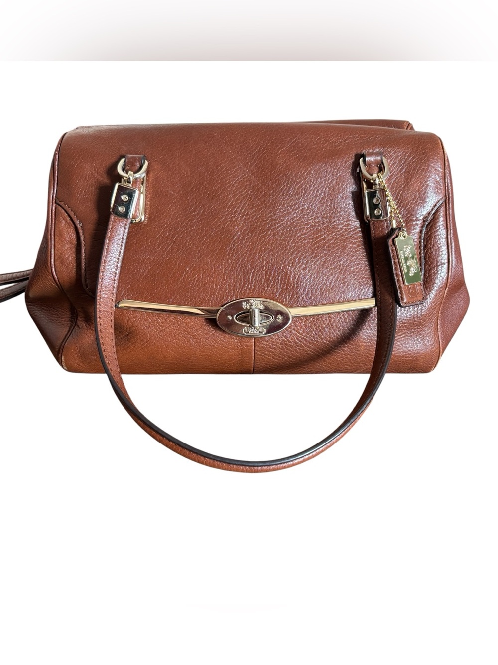 Coach Madison Madeline East West Leather Satchel